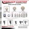 Service Caster 3 Inch Nylon Swivel 58 Inch Threaded Stem Caster Set 2 Total Lock Brakes SCC-TSTTL20S314-NYS-58212-2-S-2 - alternate 5
